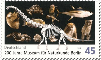 Briefmarke: Naturkundemuseum Berlin