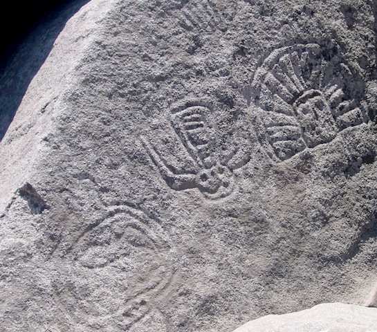 Petroglyphen im Tal von Encanto