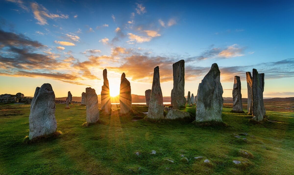 Callanish Stones auf der Isle of Lewis