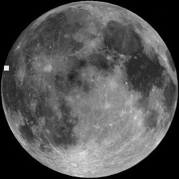 Rätselbild: Mondkrater GALILAEI