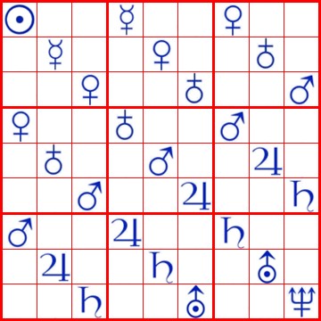 Astro-Sudoku