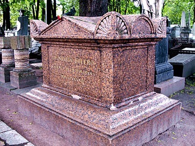 Grab von Leonhard Euler