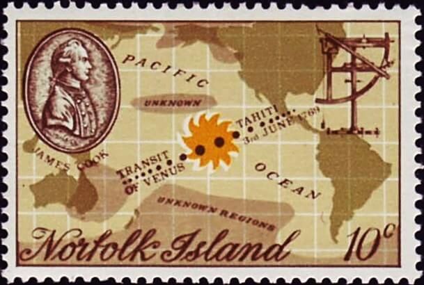 Cook und der Venustransit, Norfolk-Inseln, Mi. 101