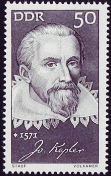 Johannes Kepler – DDR, Mi. 1649