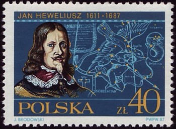 Johannes Hevelius – Polen, Mi. 3117