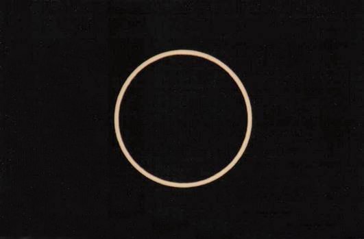 Ringförmige Sonnenfinsternis 2005