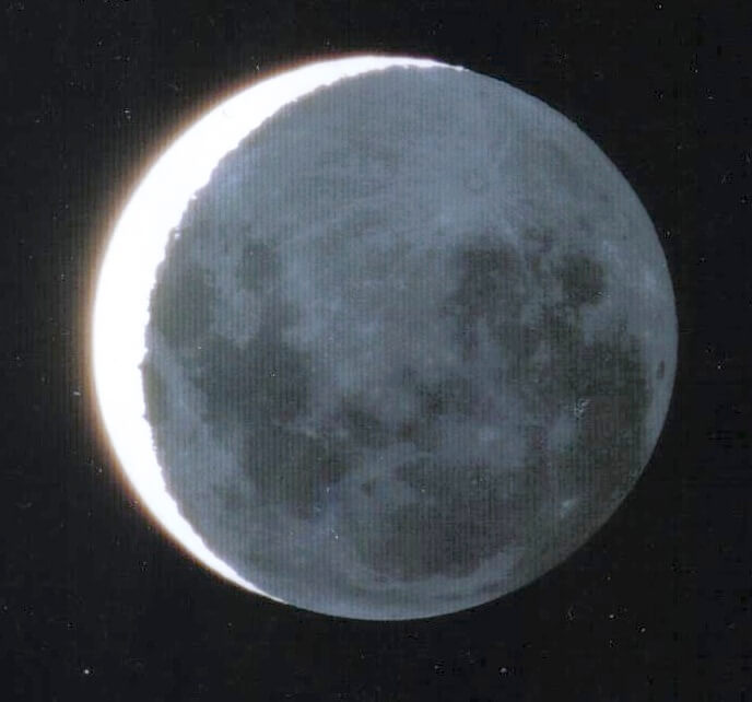 Mond aschfahles Erdlicht  25.4.2007